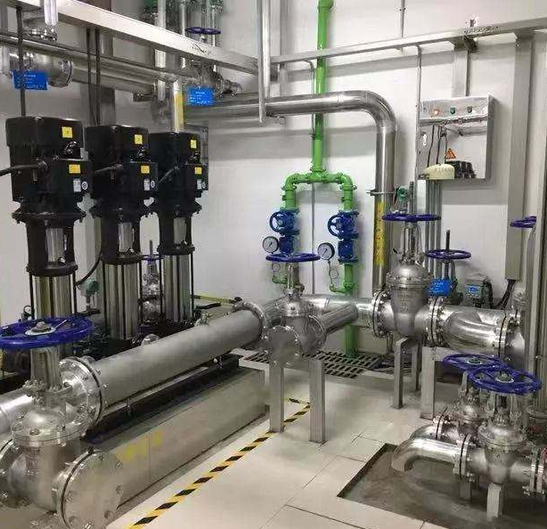 TVT塘沽閥門(mén)建筑樓宇給水泵房案例